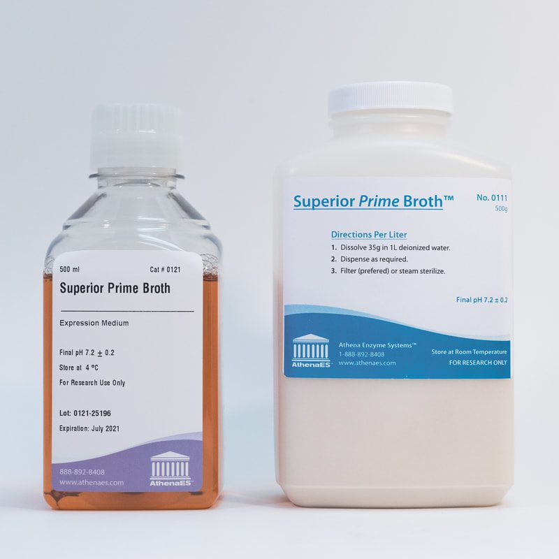 Superior Prime Broth bottles on white background.