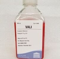 Bottle of VALI custom medium.